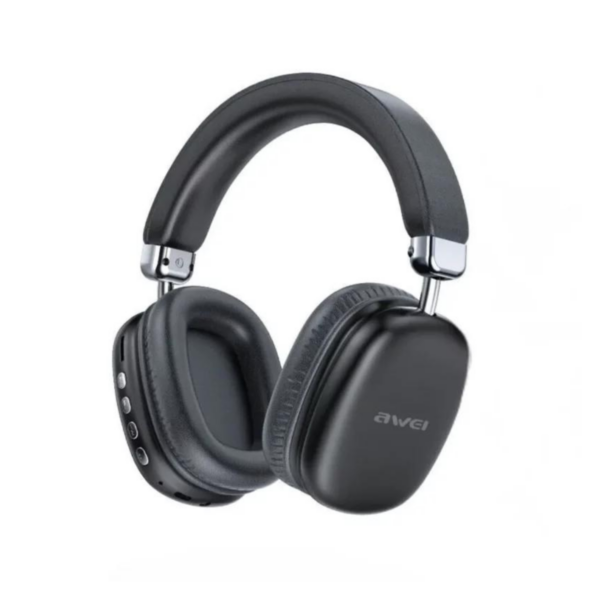 Awei AT7 Bluetooth Wireless Headphone- Black Color