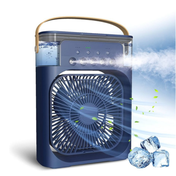 Extonic Air Cooler Fan (ET-C702) – Blue/Green/Black Color