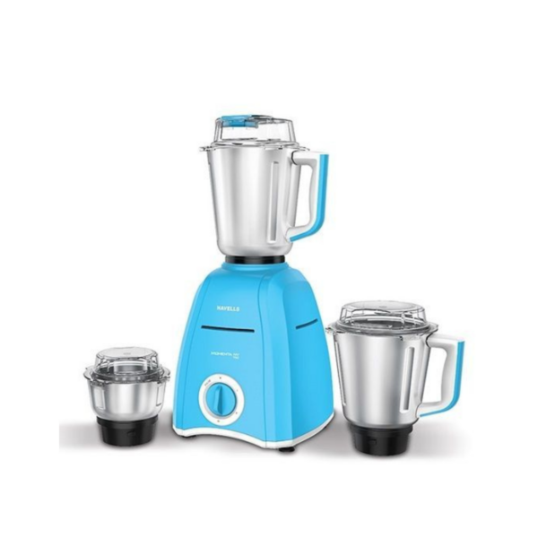 Havells Momenta NV 900W Sky Blue Mixer Grinder With 3 Jars