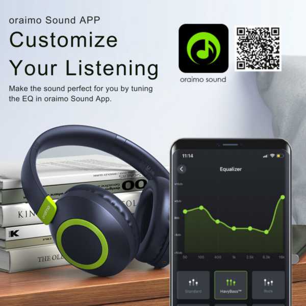 Oraimo BoomPop 2 OHP-610 Wireless Headphone - Image 3