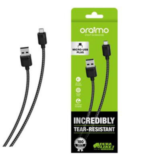 Oraimo DuraLine 3 OCD-M32 Fast Charging Micro USB Data Cable - Image 2