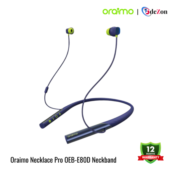 Oraimo Necklace Pro Neckband Wireless Earphone (OEB-E80D)