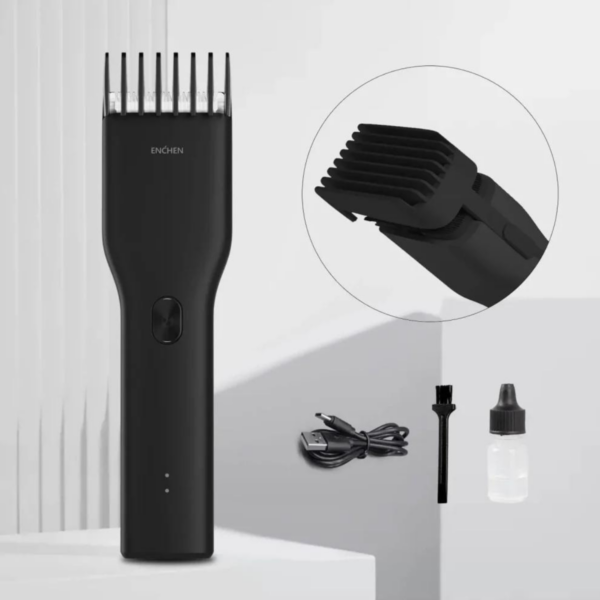 Xiaomi Mi Hair Clipper (Enchen Boost)- Black Color - Image 2