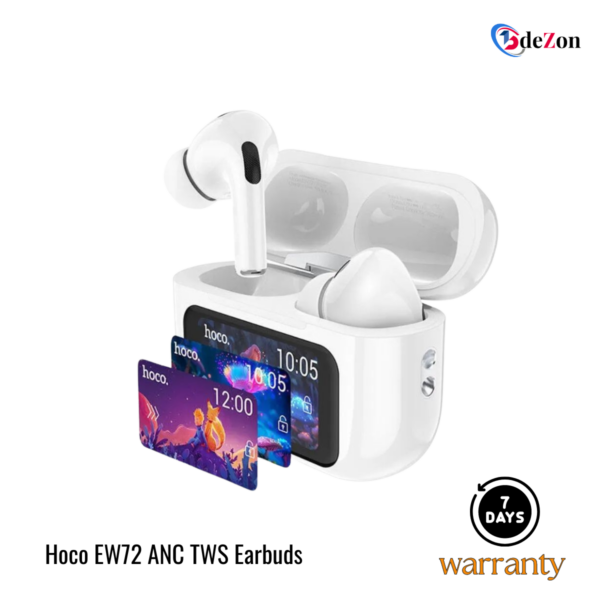 Hoco EW72 ANC TWS Earbuds With HD Display