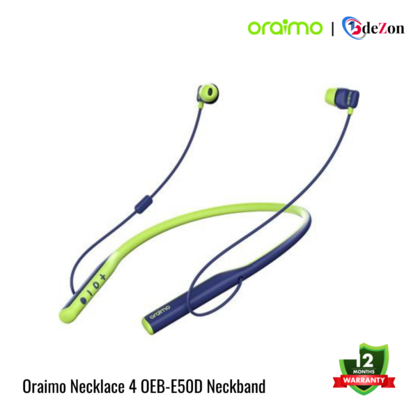 Oraimo Necklace 4 OEB-E50D Neckband Wireless Earphone