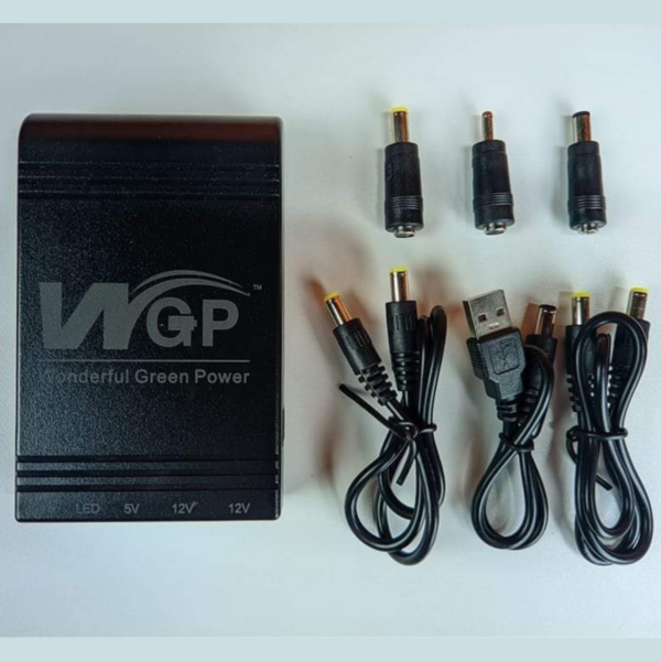 WGP mini UPS 5/9/12V (8,800mAh)- 1 Year Warranty – Black Color - Image 2