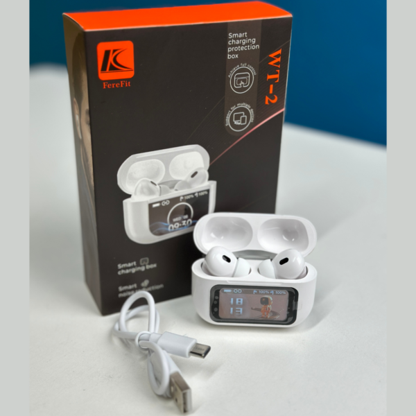 WT-2 Wireless Bluetooth Headset With Led Display - Image 4