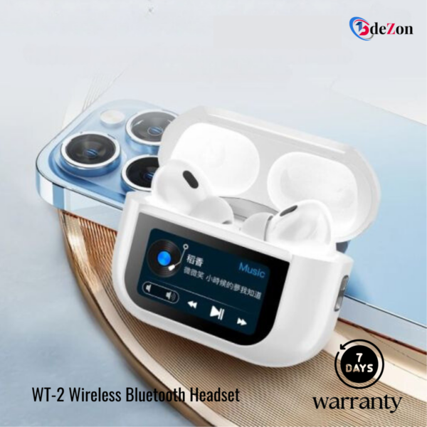 WT-2 Wireless Bluetooth Headset With Led Display