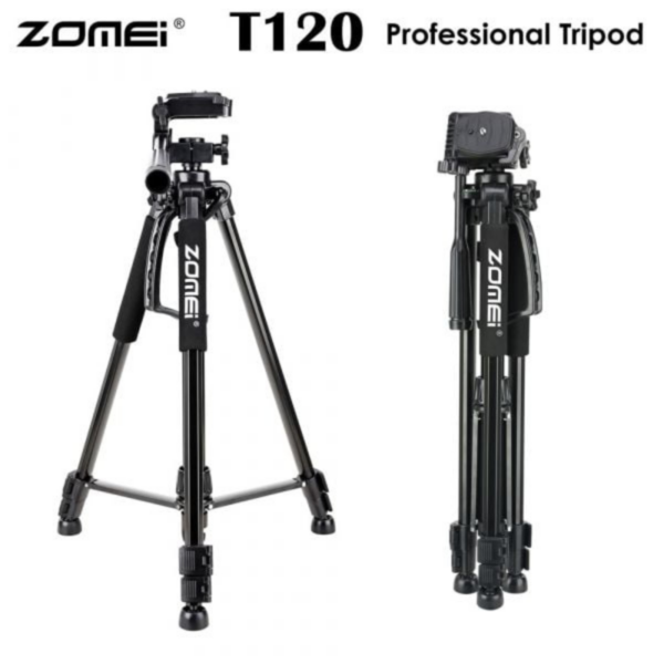 Zomei T120 Mobile & DSLR Tripod-Professional Series (Without Mobile Holder)